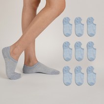 노디자인 여성용 향기나는 심플 골지 페이크삭스 10켤레 세트