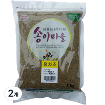 [송이마을잡곡] 청차조, 1kg, 2개