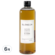 블랑센 어성초 추출물 90 토너, 6개, 500ml