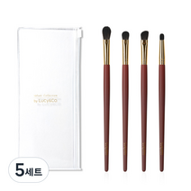 아이섀도우 브러쉬 4종 세트, 와인, 5세트