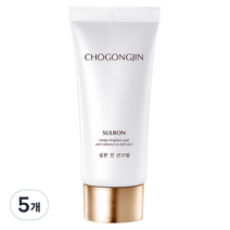 미샤 초공진 설본 진 선크림 SPF50+ PA++++, 5개, 50ml