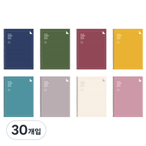 엘리트 스프링 유선노트, 랜덤 발송, 30개입