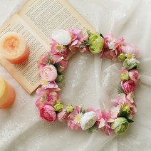 더플라워마켓 사랑담아 납골당리스 연핑크, 라넌 1개