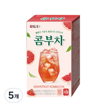 담터 자몽 콤부차 스틱, 50g, 5개