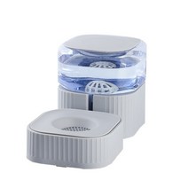 아크로 반려동물 반자동 급수식기, 그레이, 1개