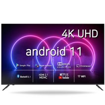 시티브 4K UHD LED TV, 108cm(43인치), CD430WFNU, 스탠드형, 자가설치