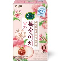 순작 납작복숭아차 티백, 1.8g, 20개