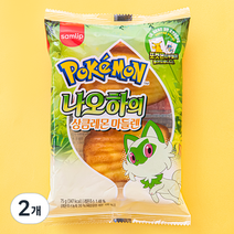 삼립 포켓몬 나오하의 상큼 레몬 마들렌 빵, 75g, 2개