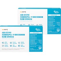 비타민마을 슈퍼 신 SYN 프로바이오틱스 19 마이크로바이옴 트리플 모유유산균 150p, 375g, 2개