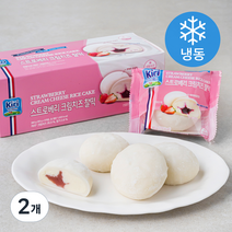 끼리 스트로베리 크림치즈 찰떡 6개입 (냉동), 360g, 2개