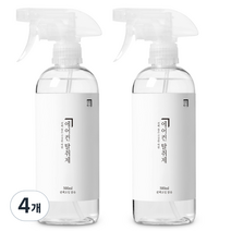 살림백서 에어컨 탈취제, 4개, 500ml