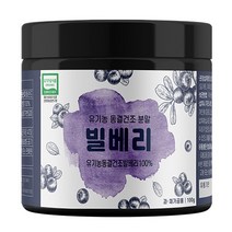 해나식품 유기농 동결건조 빌베리 분말, 100g, 1개