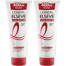 로레알파리 토탈 리페어5 인스턴트 미라클 헤어팩, 400ml, 2개