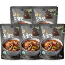 교동 육개장, 500g, 5개입