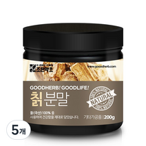 조은약초 칡 분말, 5개, 200g