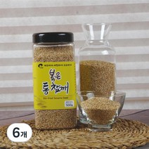 엉클탁 통에담은 볶은 통 참깨, 500g, 6개