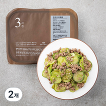 집반찬연구소 한우오이볶음, 300g, 2개