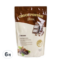 베오베 클래식 초코 파우더, 800g, 1개입, 6개