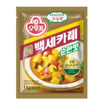 오뚜기 백세카레 순한맛, 1kg, 1개