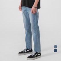 시티파이 남성용 슬림 스트레이트 청바지