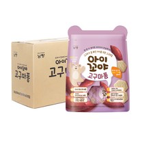 [독꼬당] 아이꼬야 고구마퐁 유아과자 30g, 고구마, 8개