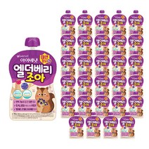 아이배냇 엘더베리조아 아이음료 100ml, 베리맛, 30개