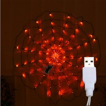 더깔끔 LED 줄조명 스파이더 USB 전등 낭만 정원, USB버전