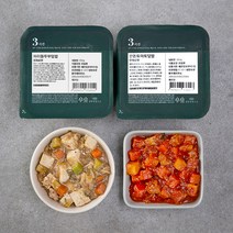 집반찬연구소 아이들두부덮밥 350g + 한돈 토마토 덮밥 360g, 1세트