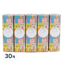 유치원 생일선물용 어린이치약 + 포장지 + 스티커 랜덤 발송, 90g, 30개