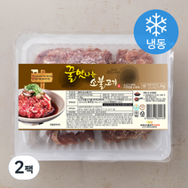 꿀맛나는세상 소불고기 (냉동), 1.2kg, 2팩
