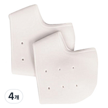 포트렘 실리콘 뒷꿈치 풋패드 반투명 한켤레, 4개