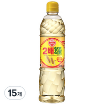 오뚜기 2배 양조식초, 900ml, 15개