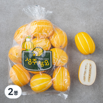 성주월항농협 당도선별 참외, 2kg (5~10입), 2봉