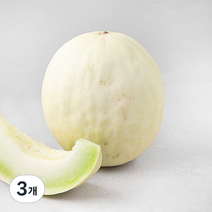 허니듀 메론, 1.6kg, 3개