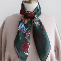 바비수 파인트 플라워 스카프 + 선물케이스 세트