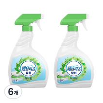 페브리즈 섬유탈취제 허브향 본품, 900ml, 6개