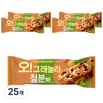 오 그래놀라 철분바 12p, 35g, 25개