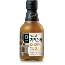 청정원 쉐프의 치킨스톡, 340g, 1개