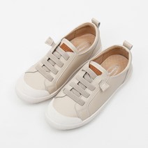 슈아 여성용 가죽 심플 원밴딩끈 캐주얼 카나 스니커즈