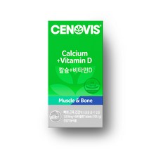 세노비스 칼슘+비타민D, 60정, 1개