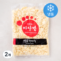 마당발 편마늘 (냉동), 1kg, 2개