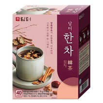 담터 한차, 15g, 40개