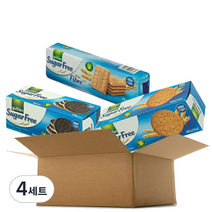 구욘 슈가프리 통밀 초코 다이제스티브 270g + 통밀 다이제스티브 400g + 통밀 화이바 170g, 4세트