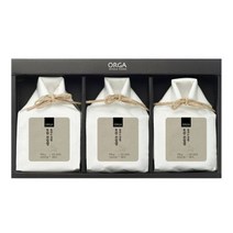 ORGA 토판 천일염 세트 1호, 750g, 3개입