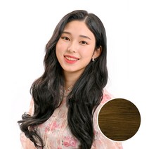 벨리음 벨크로 붙임머리피스 롱 내추럴 웨이브, HB (허니브라운), 10피스