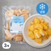 이츠웰 피쉬앤칩용 피쉬너겟 (냉동), 1kg, 3개