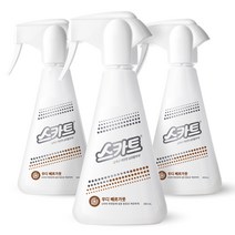 스카트 순하고 깨끗한 섬유탈취제 우디 베르가못 본품, 380ml, 3개