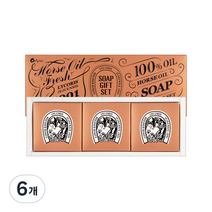 헤보니 마유 비누, 120g, 6개