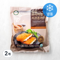 임실치즈 프리미엄 치즈 돈까스 (냉동), 320g, 2개