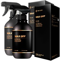 더클래스 왁스 오프 차량 탈지제, 2개, 500ml